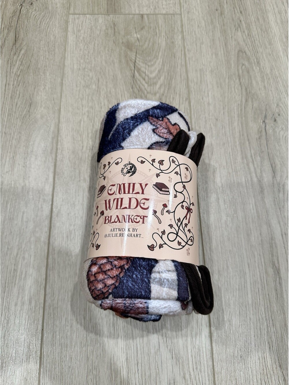 Fairyloot October Emily Wilde Fleece Blanket 50"x40" Heather Fawcett NEW 2025